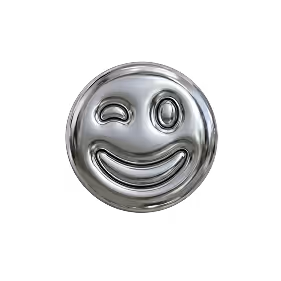 Wink smiley emoji